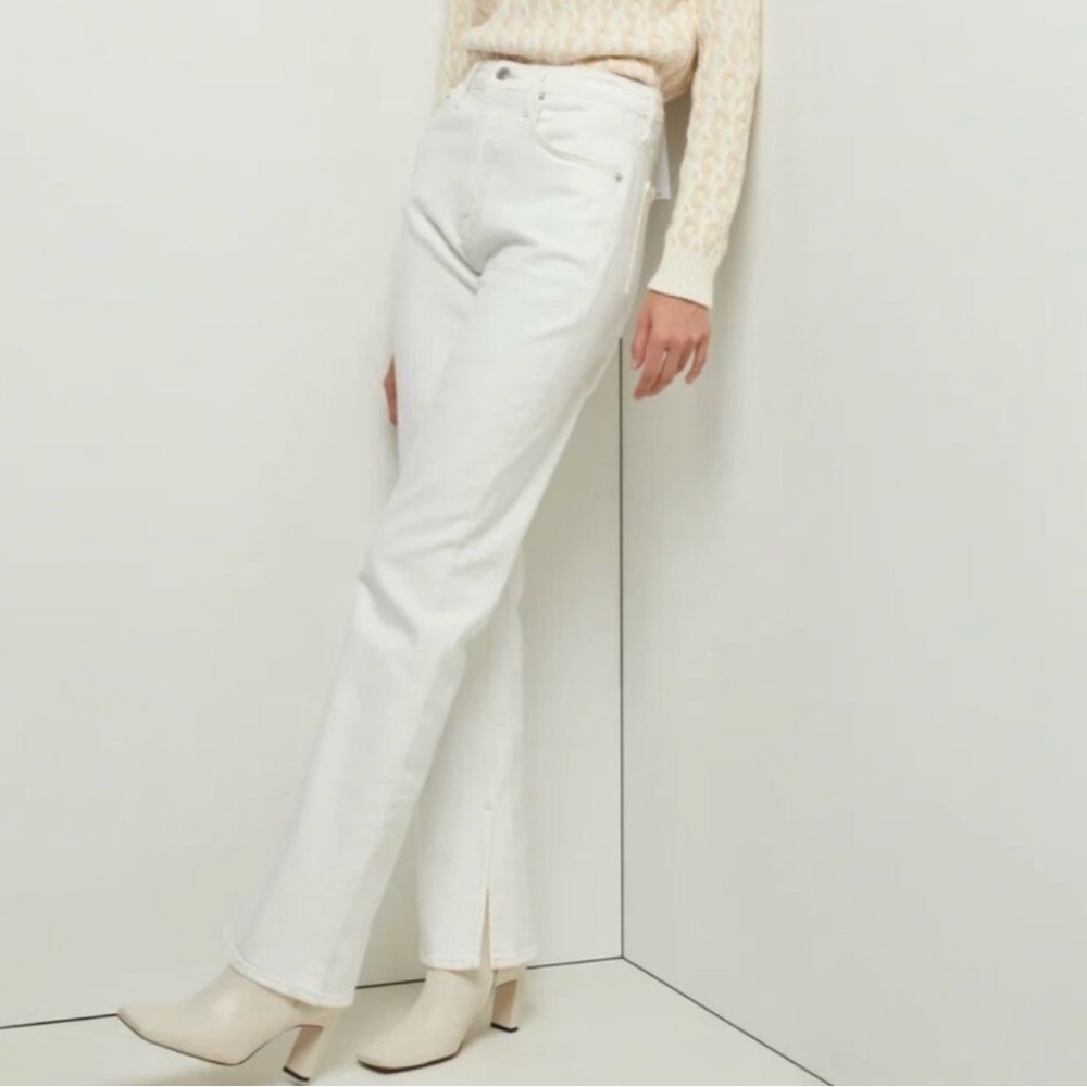 Derek Lam 10 Crosby Frankie Ultra High Rise Straight Jeans - size 26